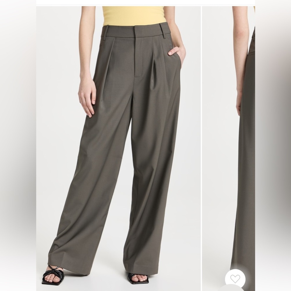 Tibi tropical wool Stella , BNWT, dark stone, 8